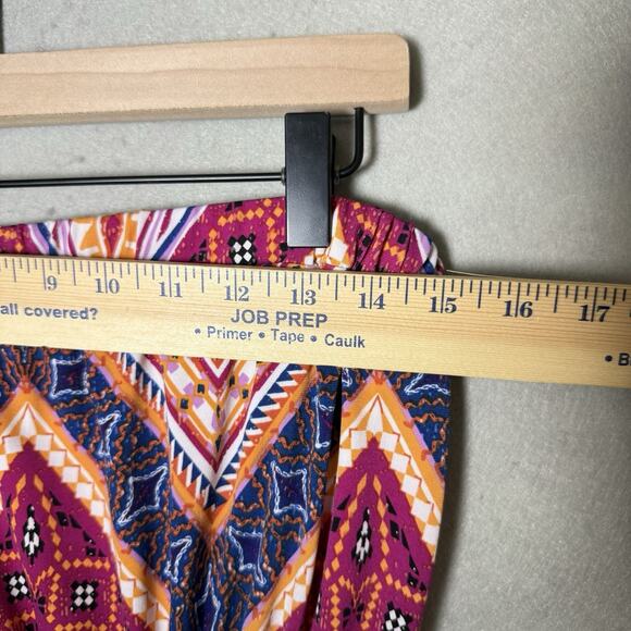 New York & Company Long Strapless Geometric Maxi Dress Size L - Picture 8 of 8